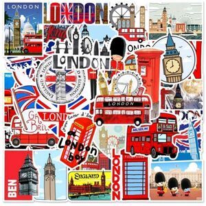 London UK British Assorted Stickers